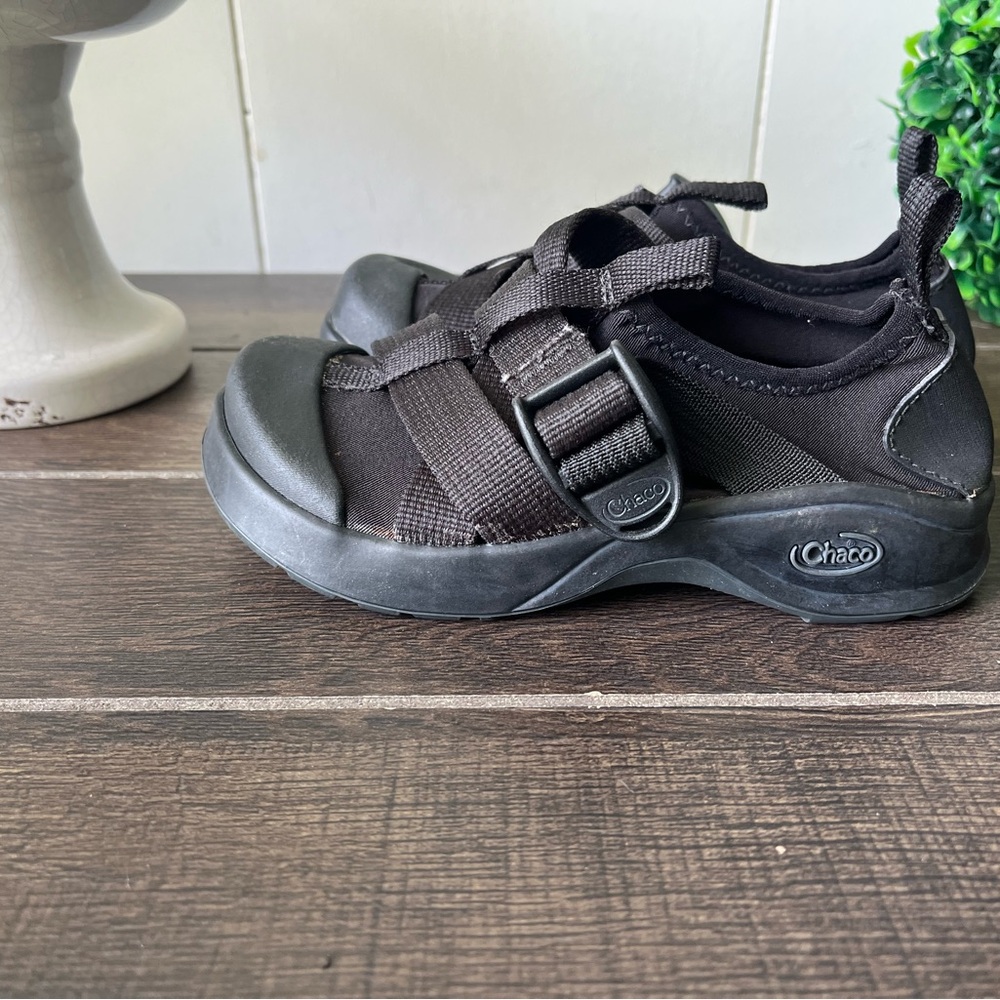 Chaco Vitim Ecotread Black Shoes Youth Kids J180023Y Size US 12 - Picture 6 of 15